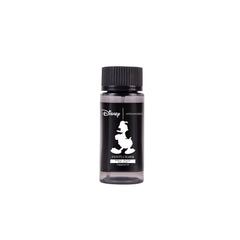 Aroma360 Disney Feisty Charm Pro-Pod bottle displayed beside a diffuser, ideal for cozy living rooms.