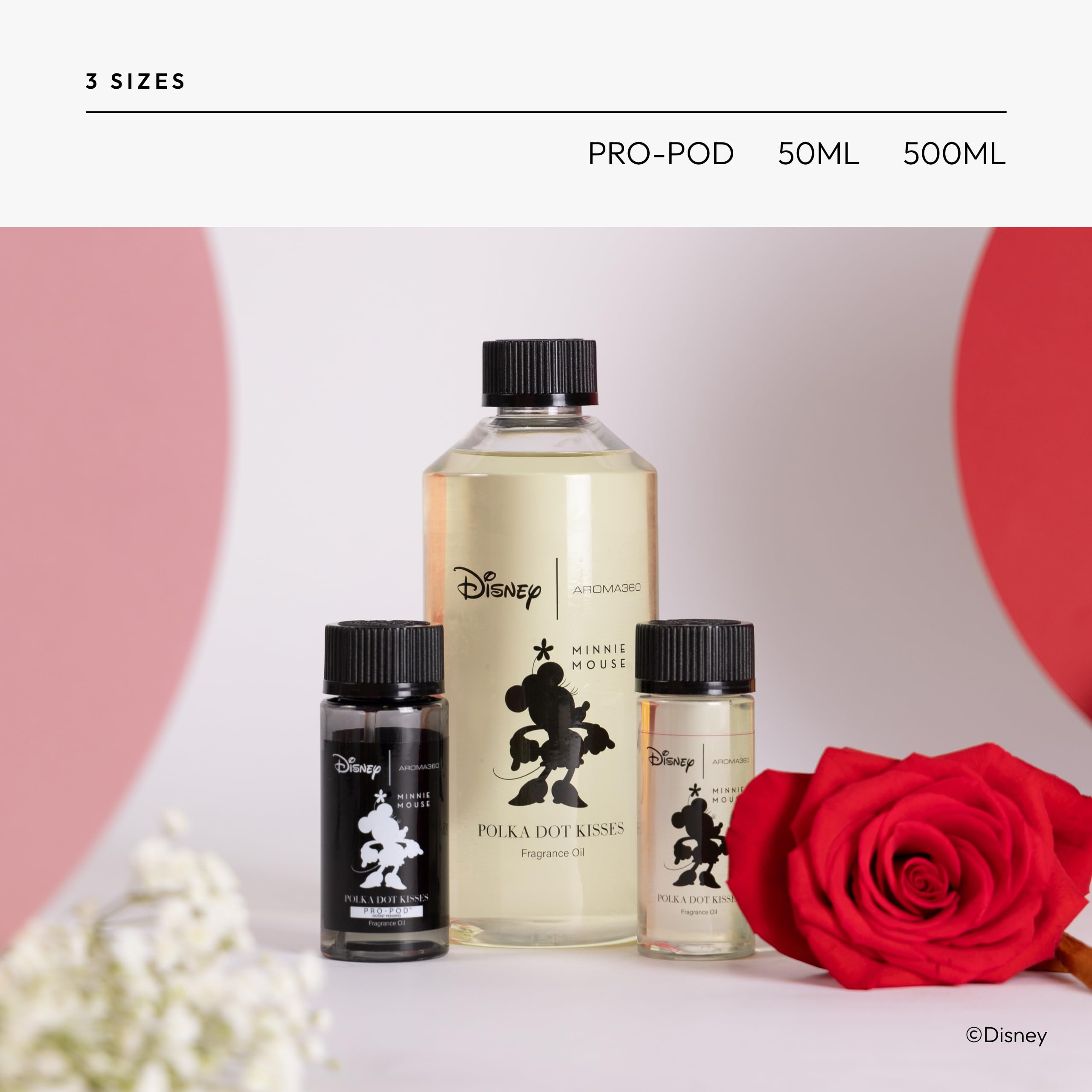 Mimosa jasmine middle notes balance the floral profile in Polka Dot Kisses