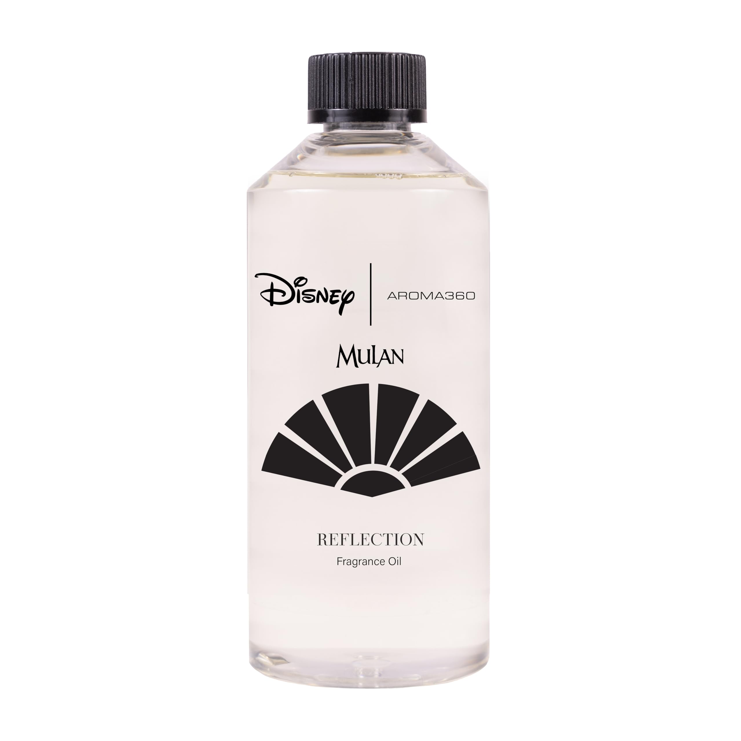 Aroma360 Disney Reflection Mulan bottle-pour for a luxurious diffuser scent in any room.