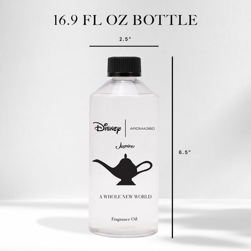 Aroma360 Disney Whole New World 50ml oil bottle for quick room refresh.