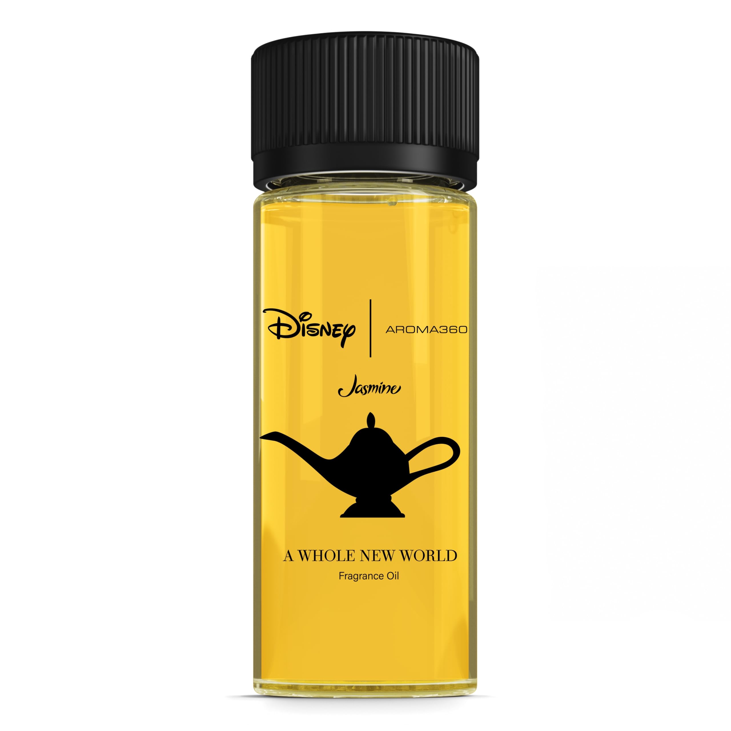 Aroma360 Disney Whole New World fragrance oil bottle ready to elevate your diffuser with luxury ambiance.