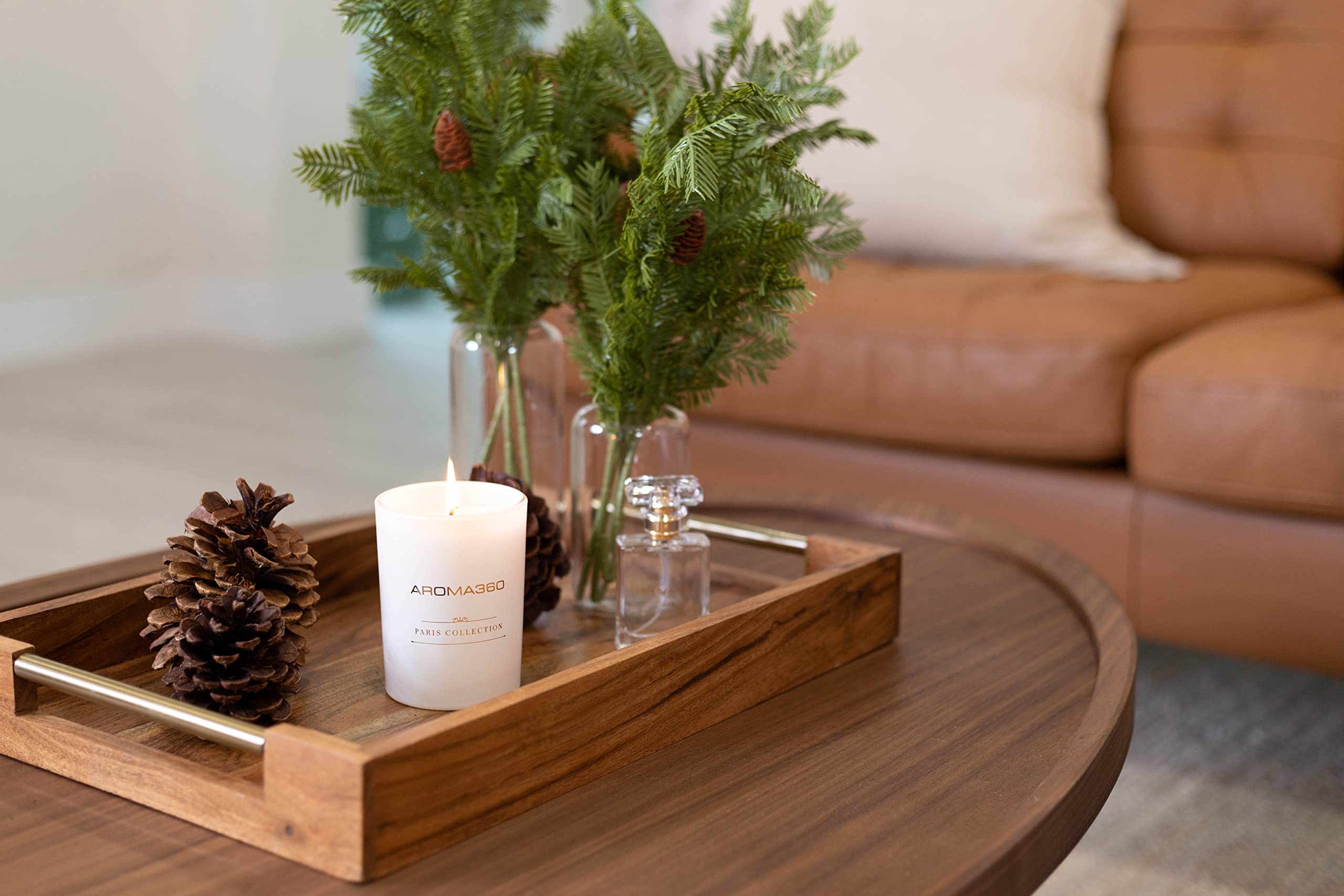 Aroma360 Dream On vegan and cruelty-free formula in a clean candle