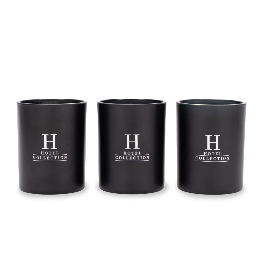Aroma360 Hotel Collection Candle Trio Dream On set evokes cozy, luxurious vibes for home.