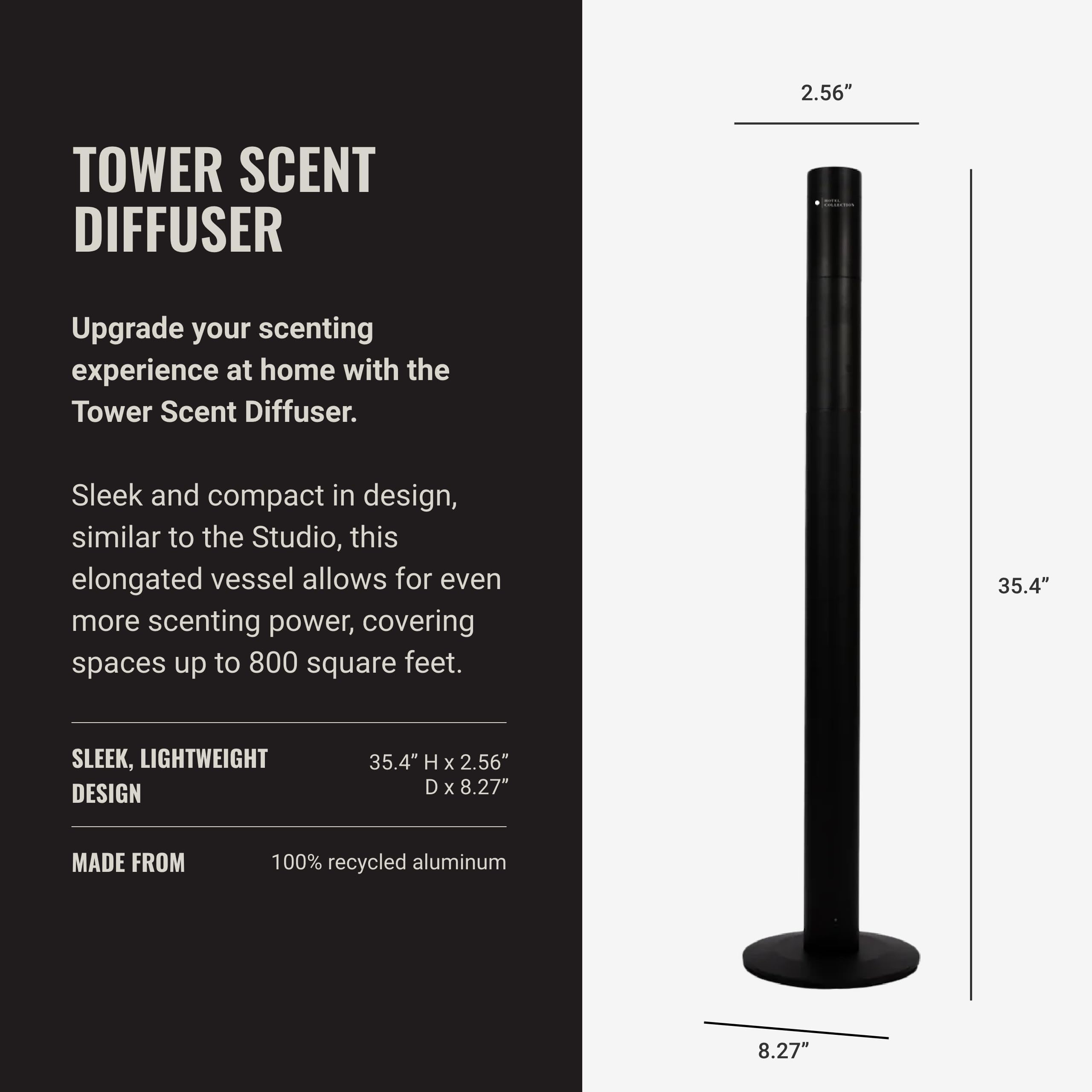 Aroma360 Hotel Collection Diffuser remote control in use for customizable scent