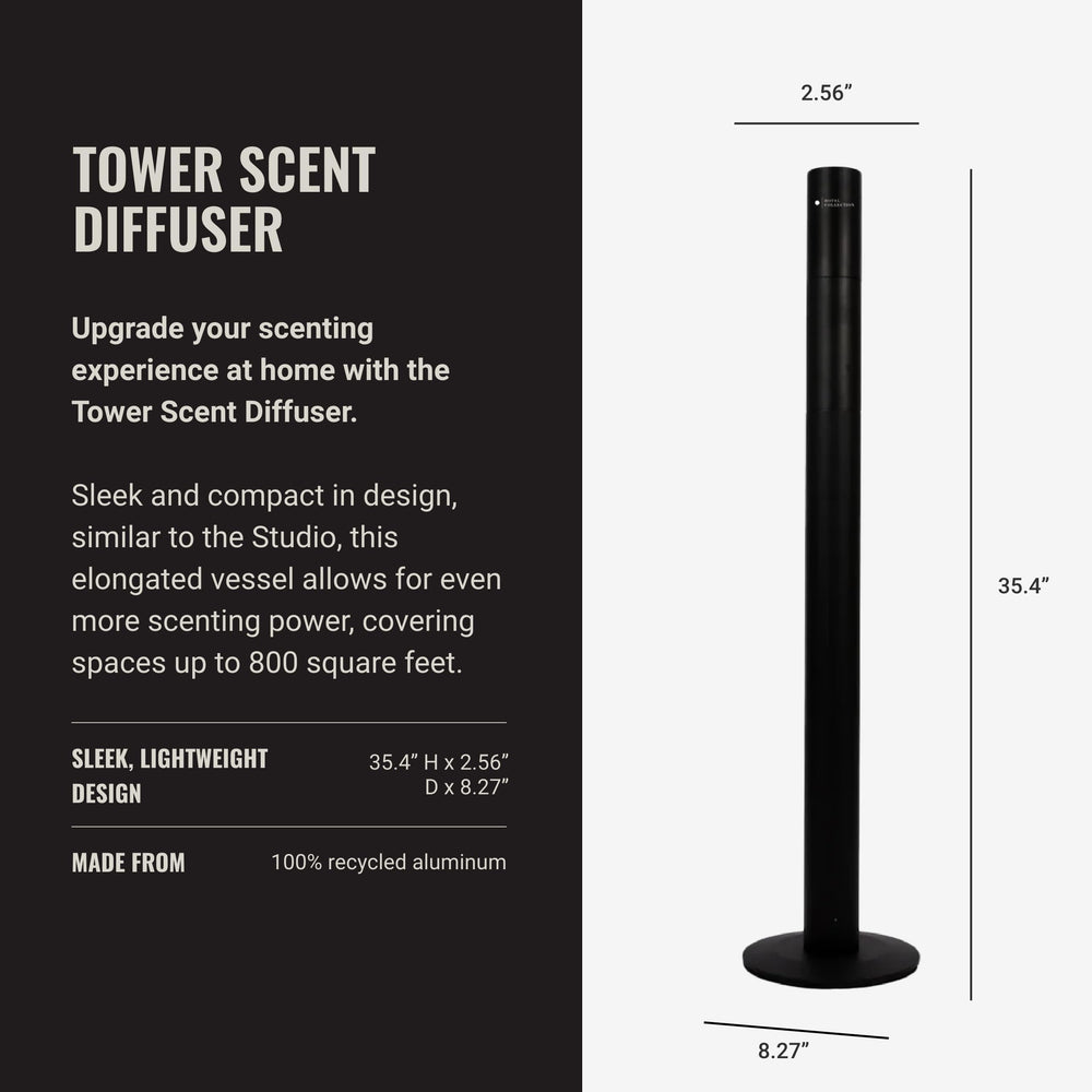 Aroma360 Hotel Collection Diffuser remote control in use for customizable scent