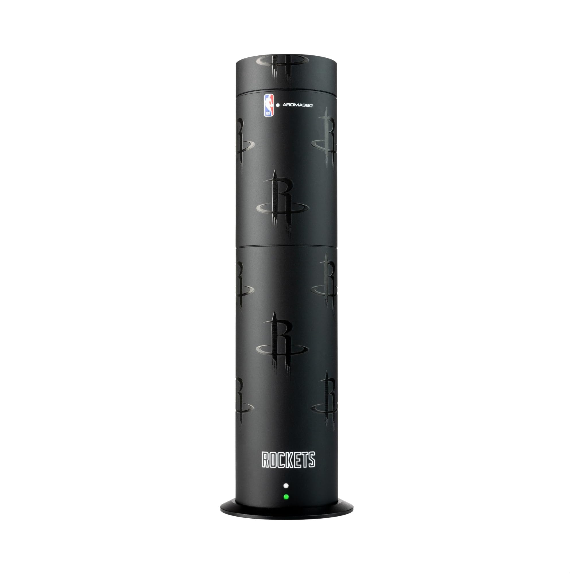Aroma360 Houston Rockets diffuser in use demonstrates silent, waterless aroma diffusion in spaces.