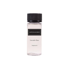 Aroma360 Lavender Haze bottle pour delivers a relaxing, inviting aroma.
