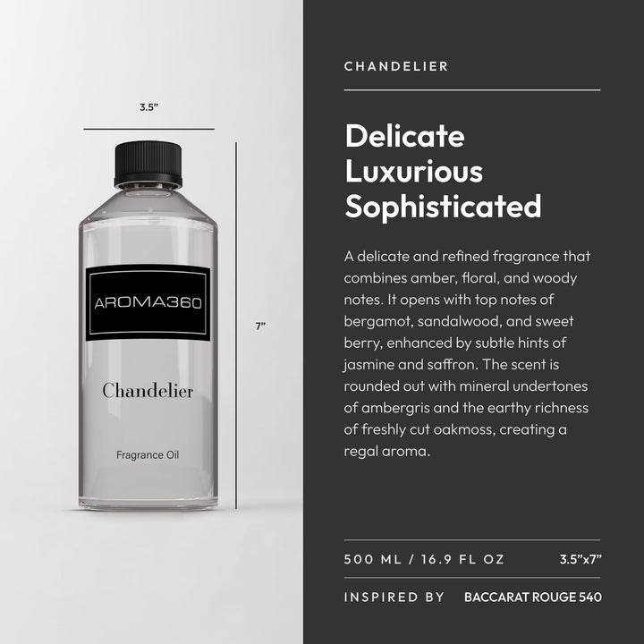 Aroma360 Luxury hotel-inspired diffuser oil elevates any space