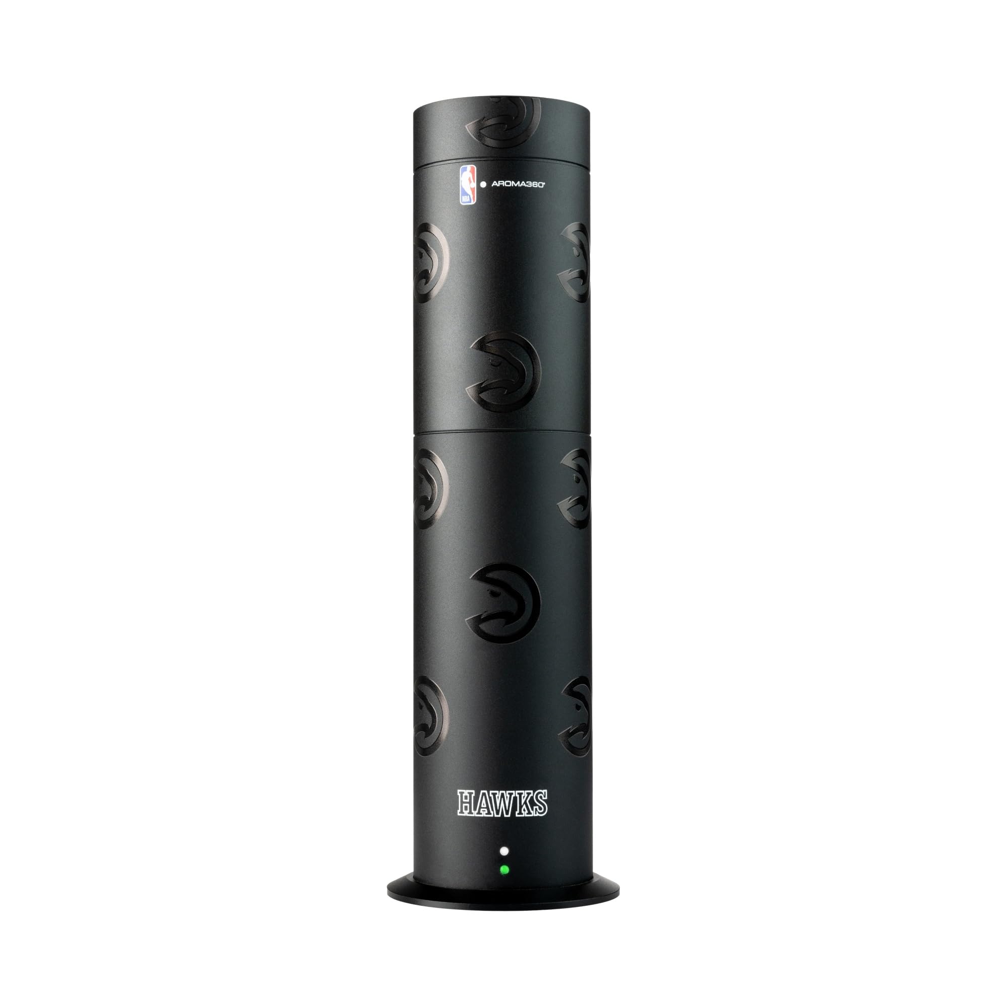 Aroma360 mini pro diffuser in an office setup showing compact, elegant design.