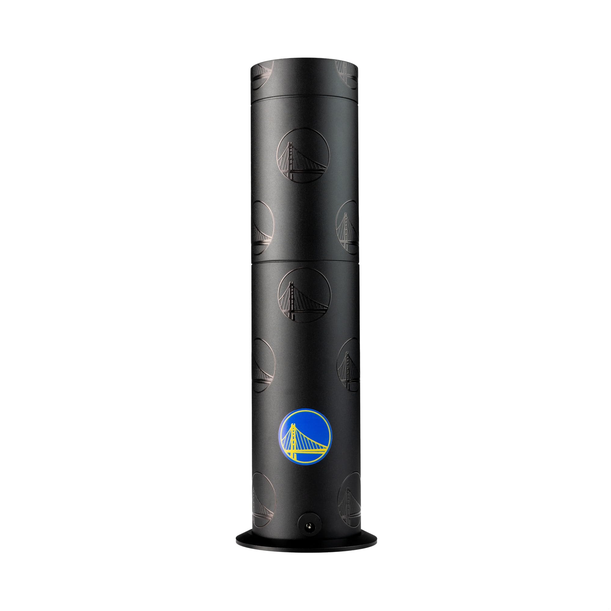 Aroma360 NBA Golden State Warriors mini diffuser with logo for team pride and ambient fragrance.