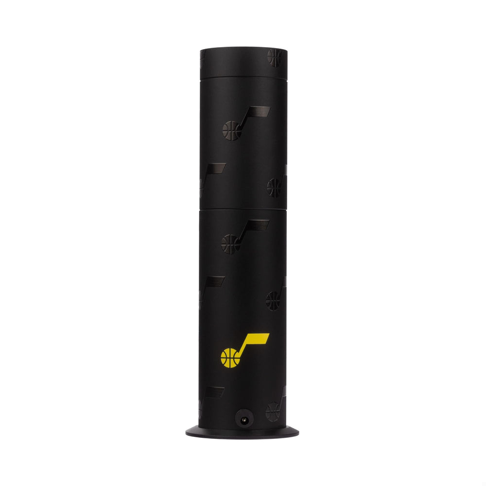 Aroma360 Utah Jazz diffuser in a modern living room enhances aroma.