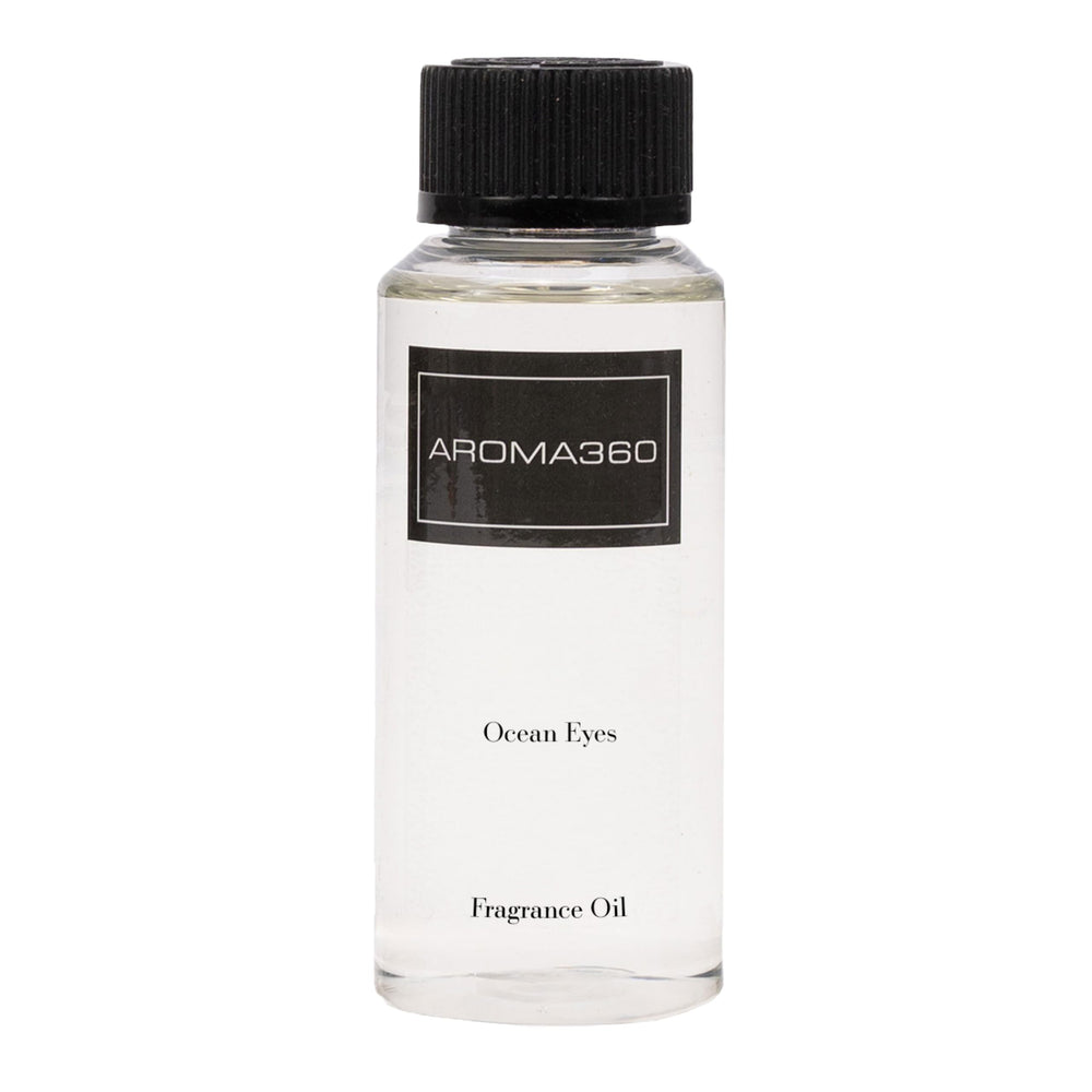 Aroma360 Ocean Eyes bottle pour demonstrates premium diffusion