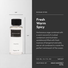 Aroma360 Ocean Eyes diffuser setup releasing a calm marine scent