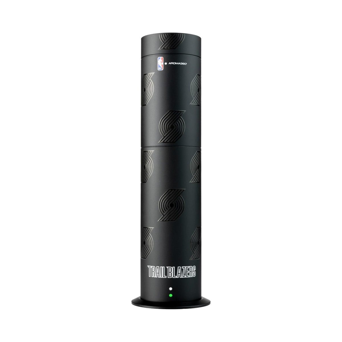 Aroma360 Portland Trail Blazers diffuser logo showcases team branding for stylish scenting.