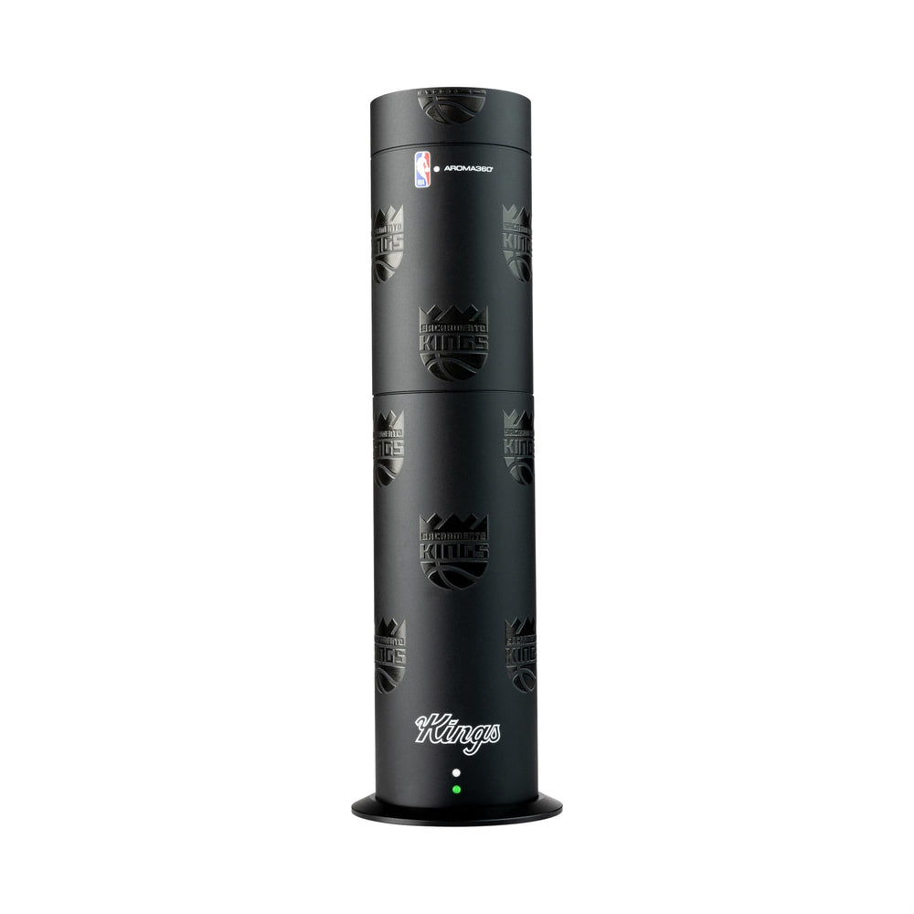 Aroma360 Pro Pod compatibility ensures seamless refilling for personalized scents in NBA themed spaces.