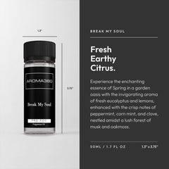 Aroma360 Pro Pod oakmoss bottle for refined ambiance