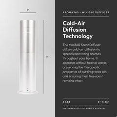 Aroma360 Pro Pod oil compatibility enables premium fragrances.