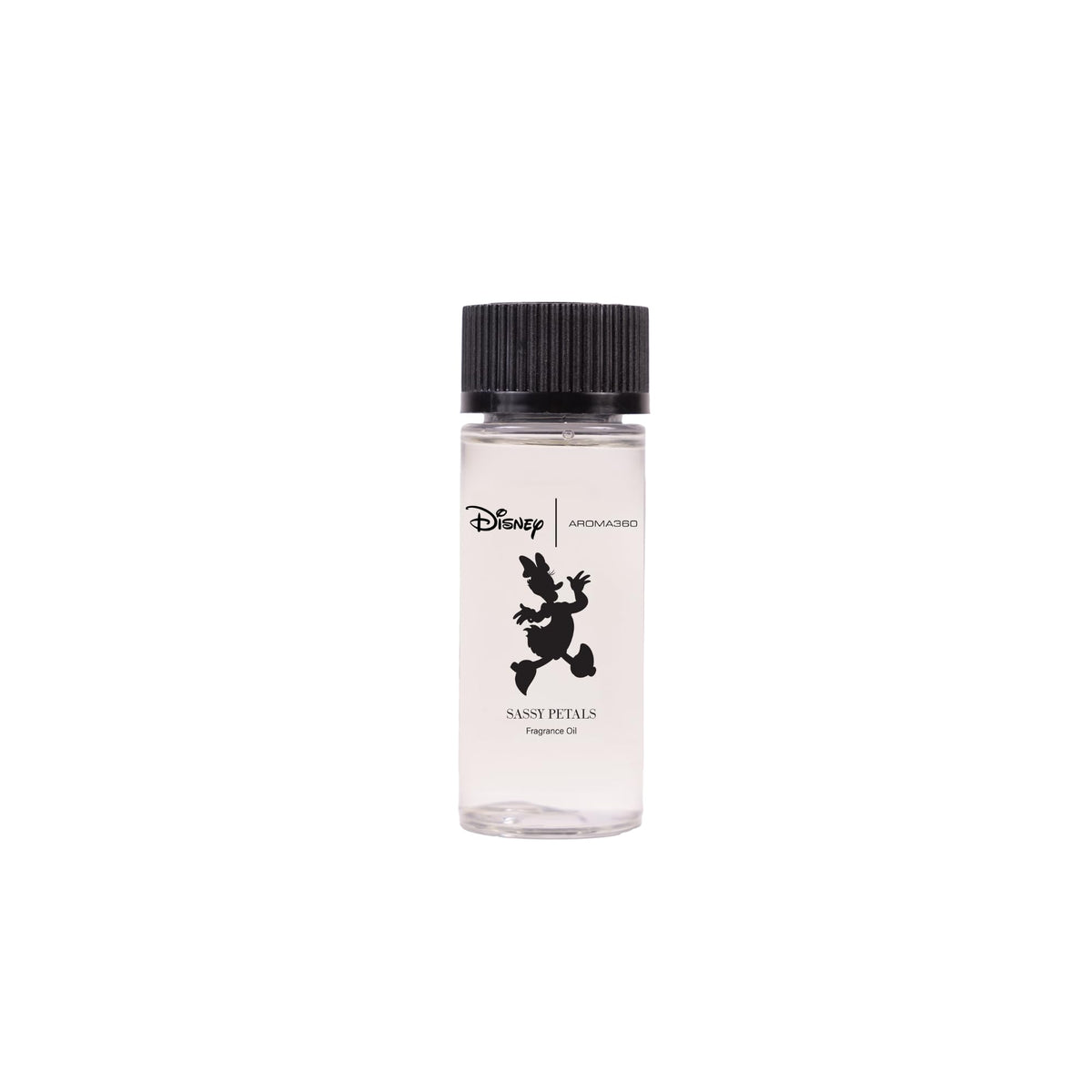 Aroma360 Sassy Petals Daisy Duck bottle front, bold floral energy for any room