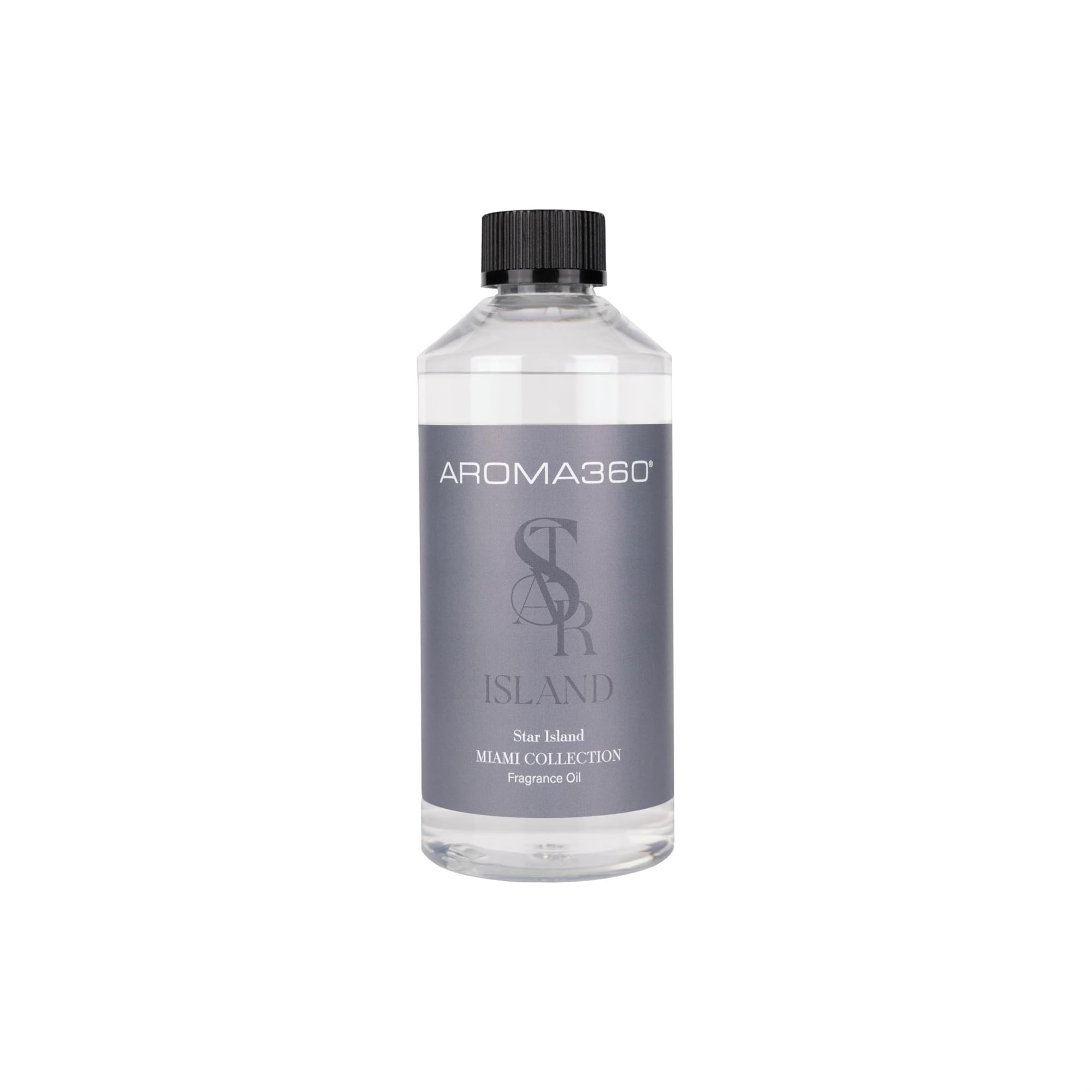 Aroma360 Star Island fragrance oil bottle pour for a luxurious diffuser ambiance