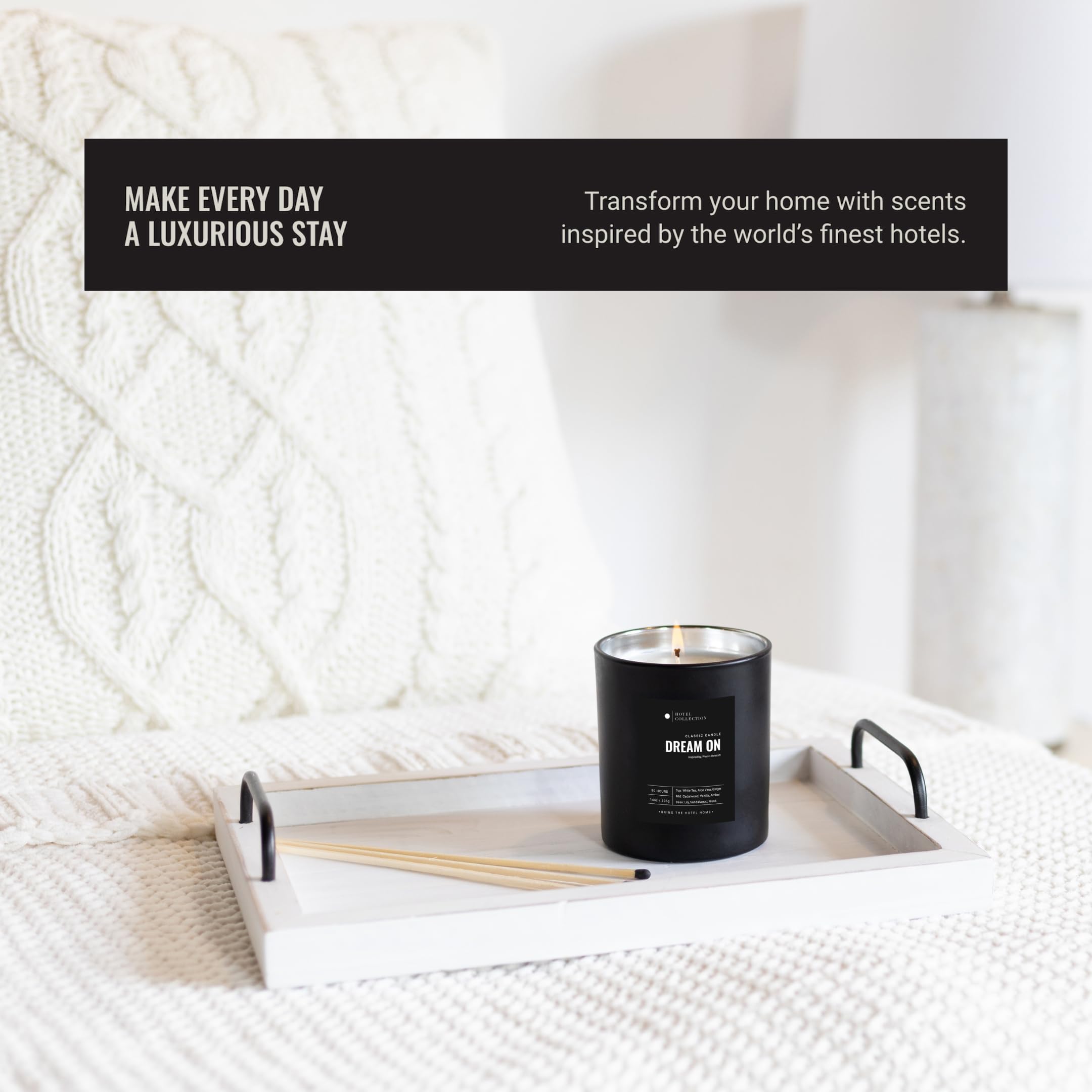 Aroma360 Sweetest Taboo 55oz luxury-packaging makes a gift-ready luxury statement.