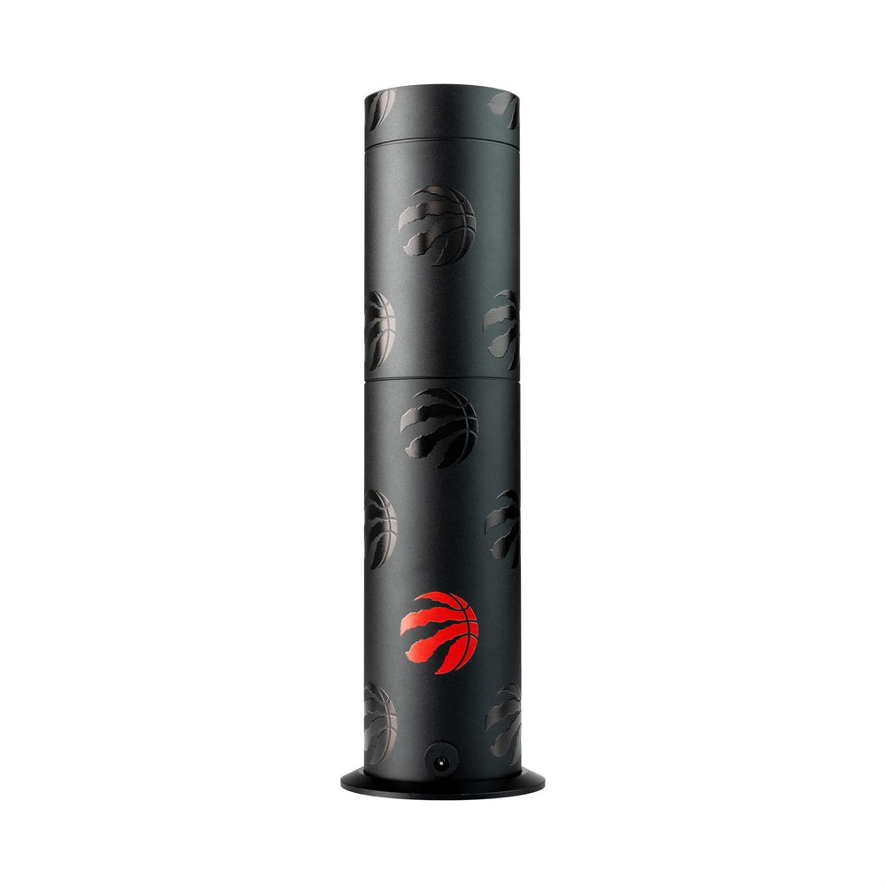 Aroma360 Toronto Raptors diffuser on desk, delivers clean, cold-air aroma for daily focus.