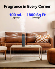 Aromadd covers up to 1,800 sq ft, filling large spaces with scent.