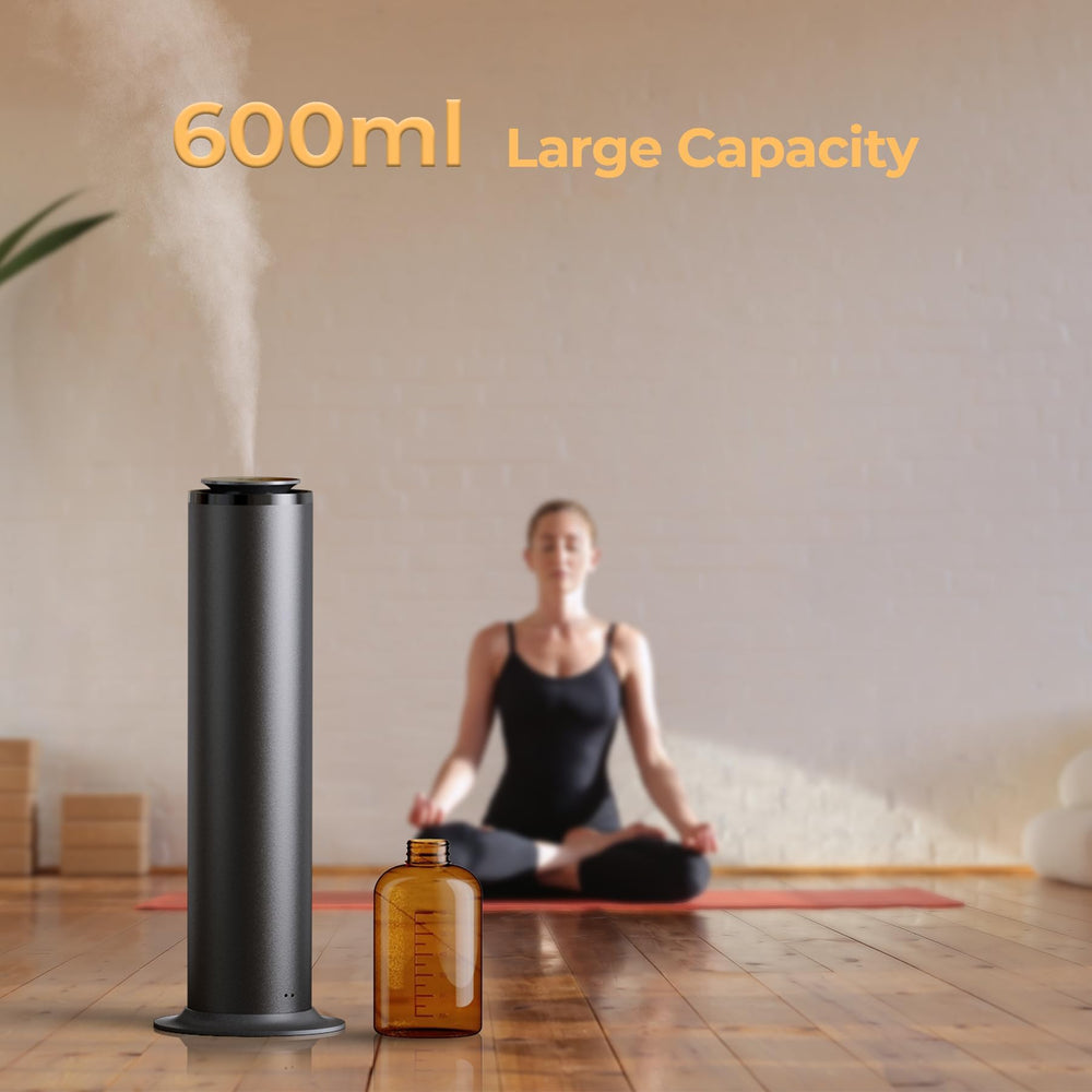 Aromadd app with WiFi control for scheduling fragrance in real time.