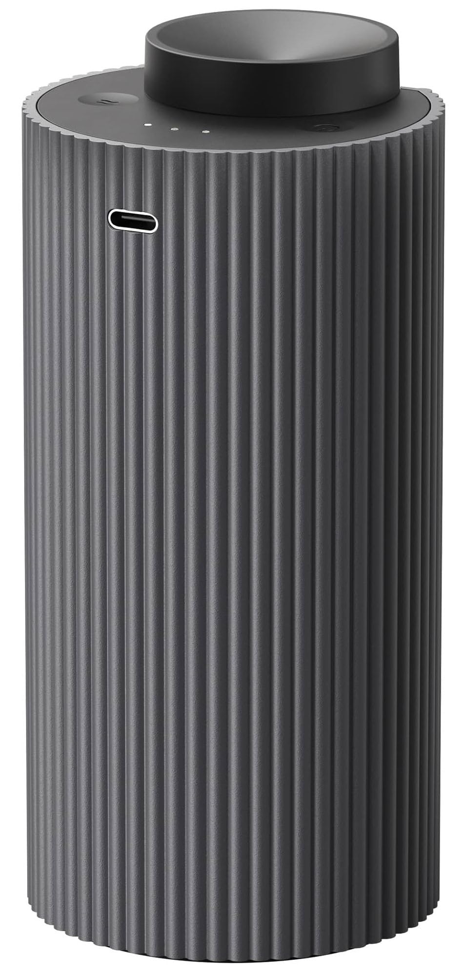Aromadd smart scent diffuser close-up showing premium aluminum body.