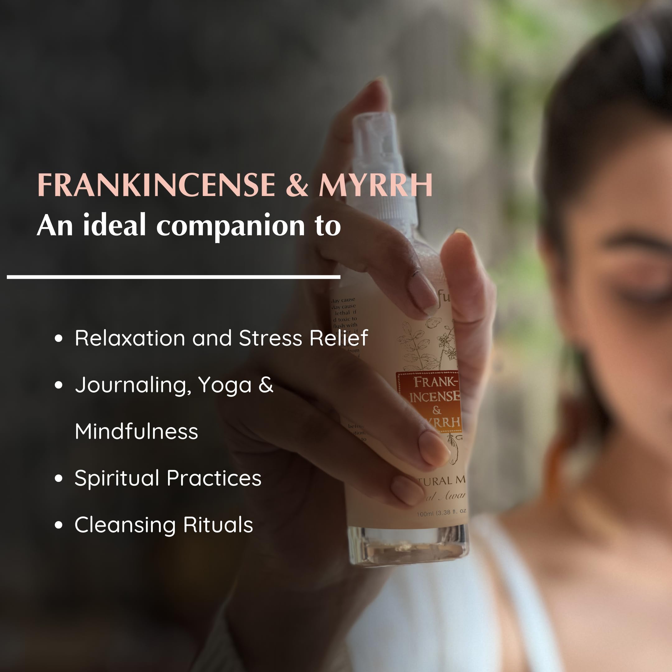 Kitchen odor neutralization by Aromafume resin mist spray
