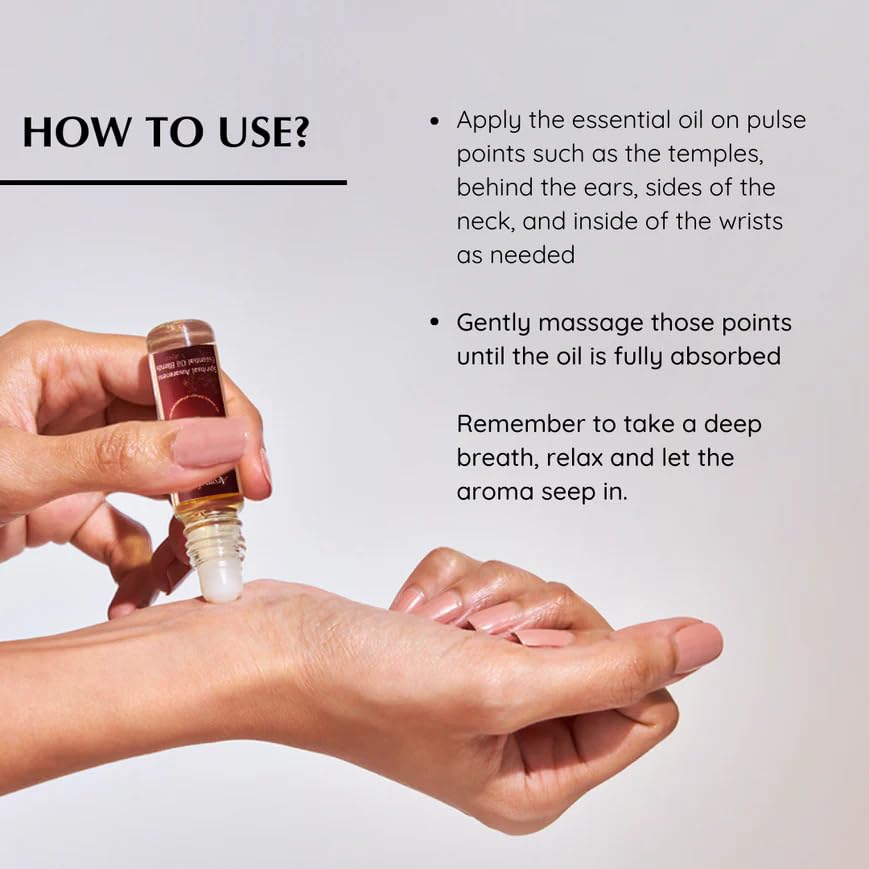 Aromafume 10ml bottle is compact for on-the-go scent rituals.