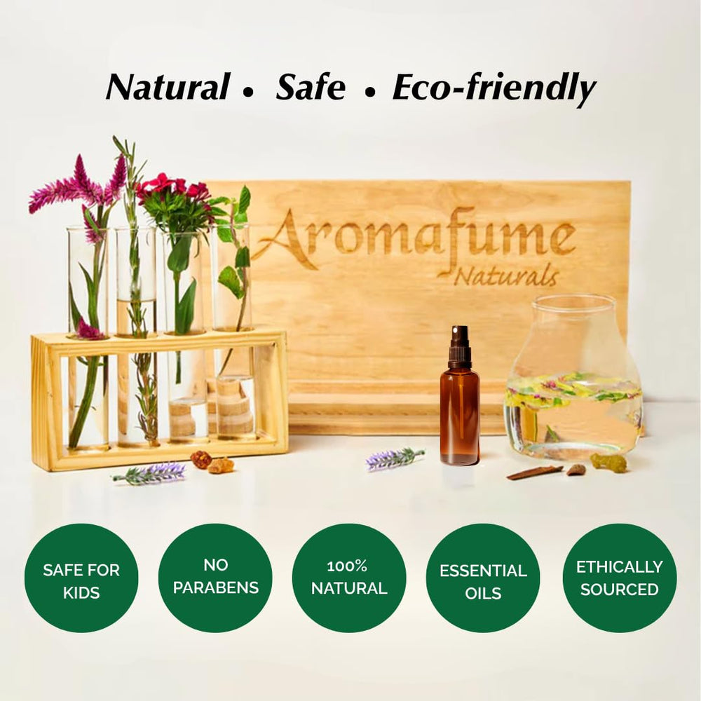 Aromafume Lavender flowers and blend suggest natural aromatherapy quality