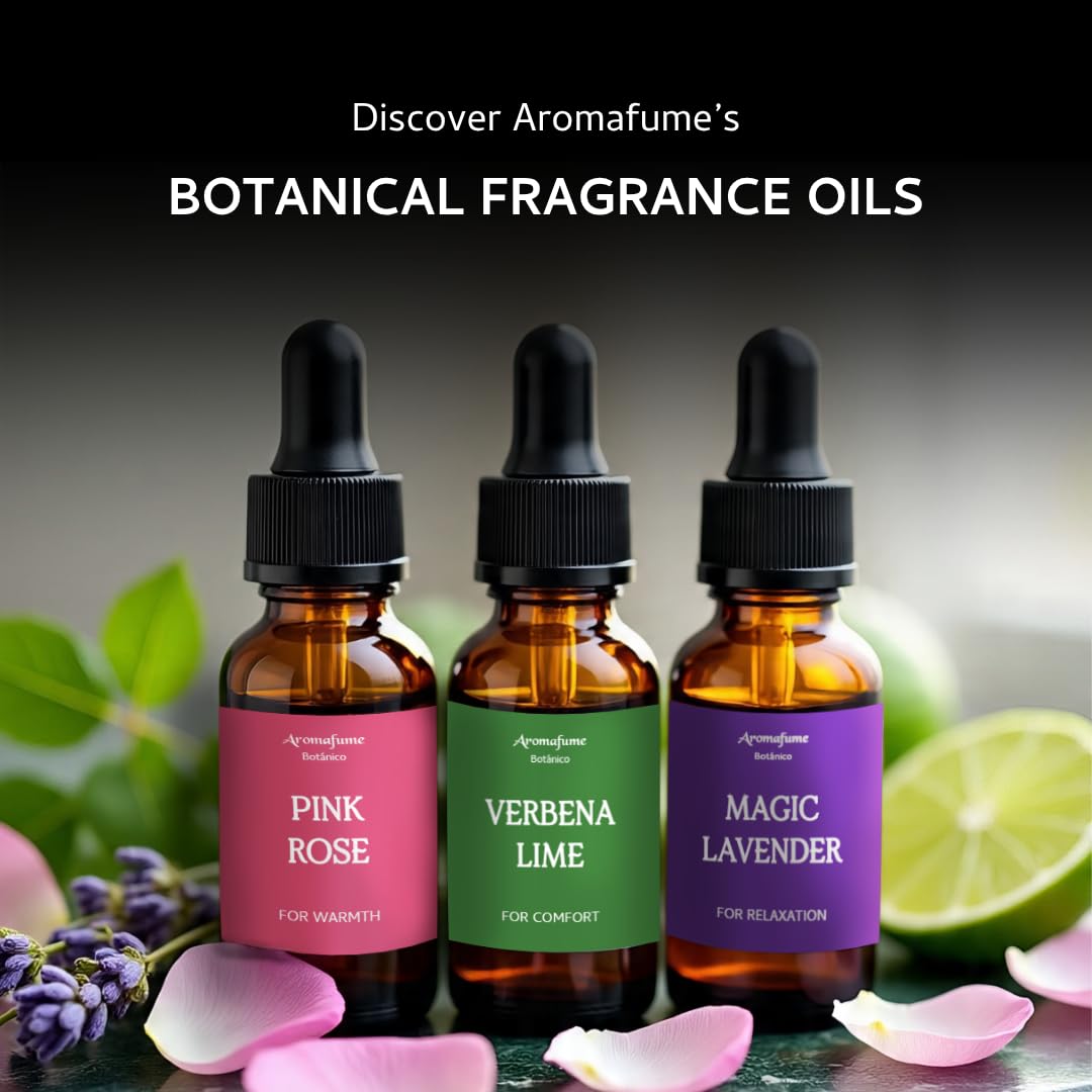 Aromafume Magic Lavender in a cozy reading nook encouraging relaxation and focus