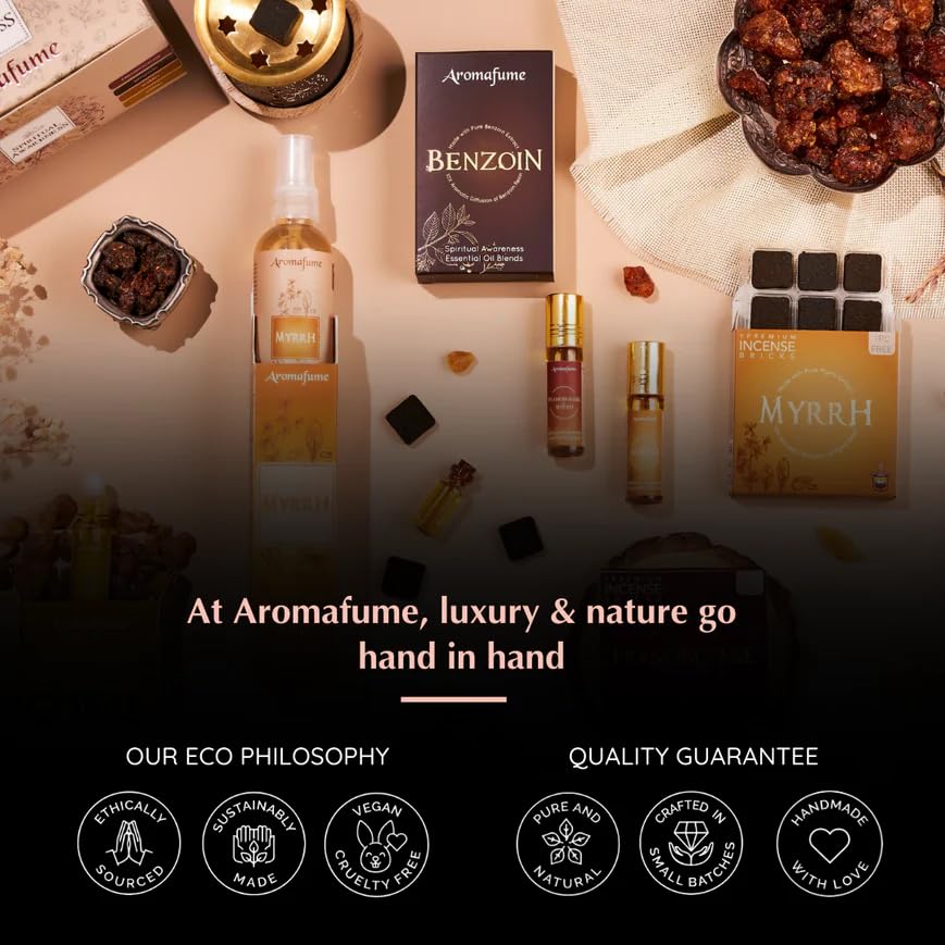 Aromafume meditation-ready roll-on supports ritual scent experiences at home or travel.