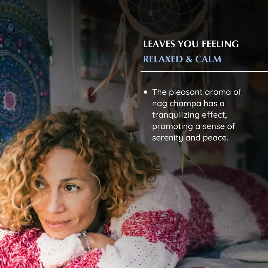 Aromafume Nag Champa dawn harvest imagery of fresh champa flowers