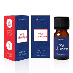 Aromafume Nag Champa diffuser bottle releasing calming meditative aroma