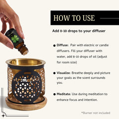 Aromafume Open Road bottle diffuser with citrus-floral notes for clarity