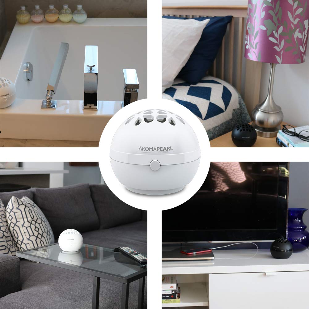 AromaHouse AromaPearl diffuser with adapter for home setup