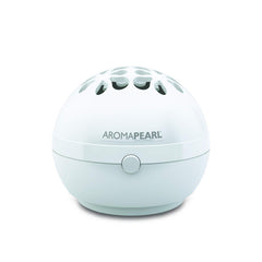 AromaHouse AromaPearl diffuser front view in white for desk or nightstand