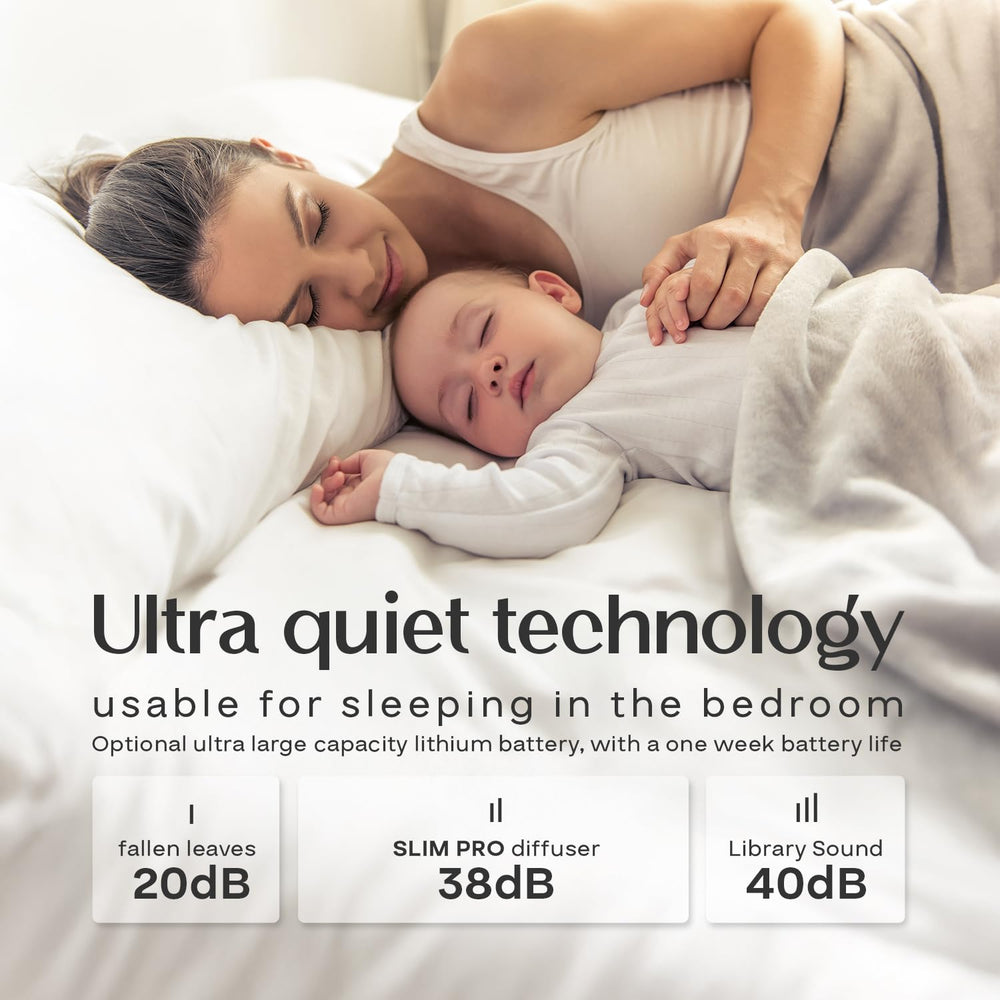 AROMAPLAN diffuser in-use in a cozy living room