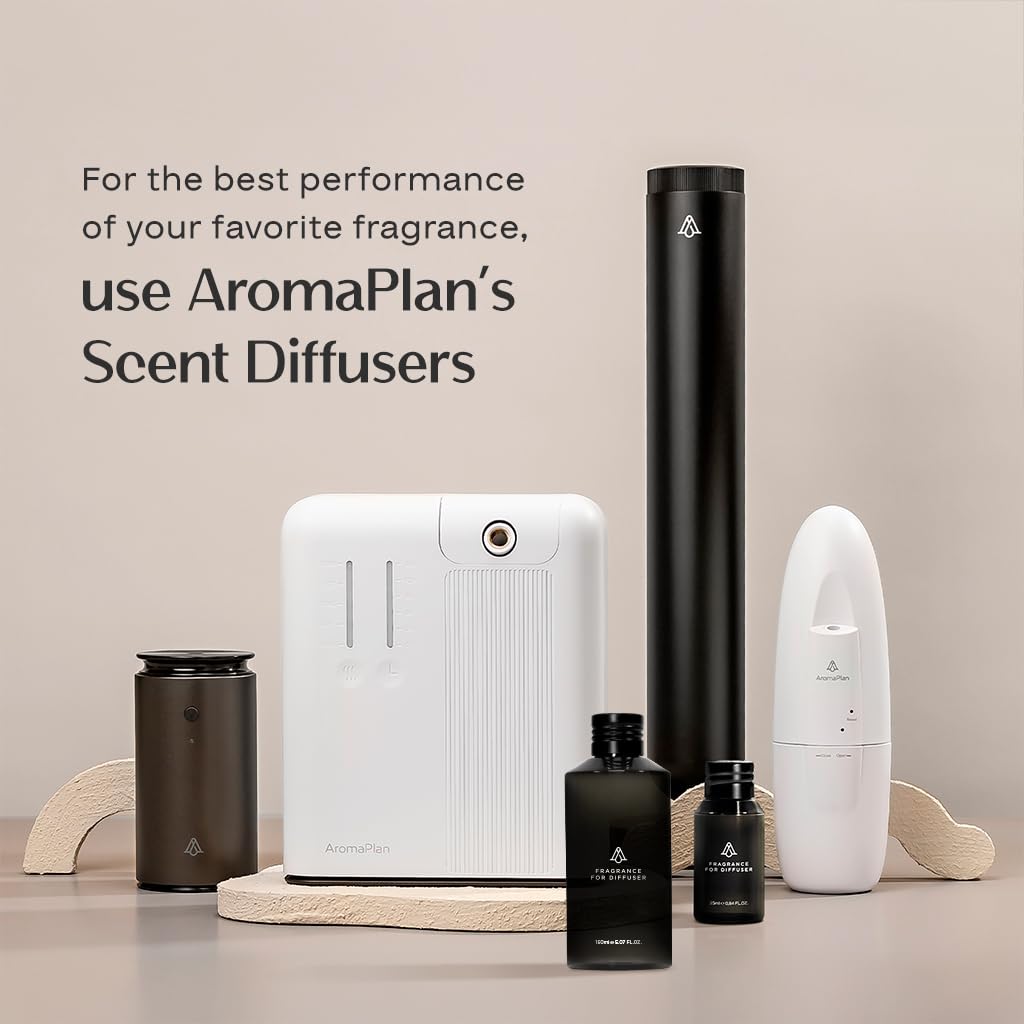 AROMAPLAN Diffuser setup shows easy integration.