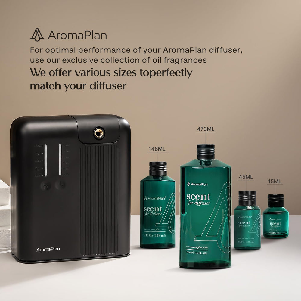 AROMAPLAN programación con cinco opciones para adaptar el ambiente