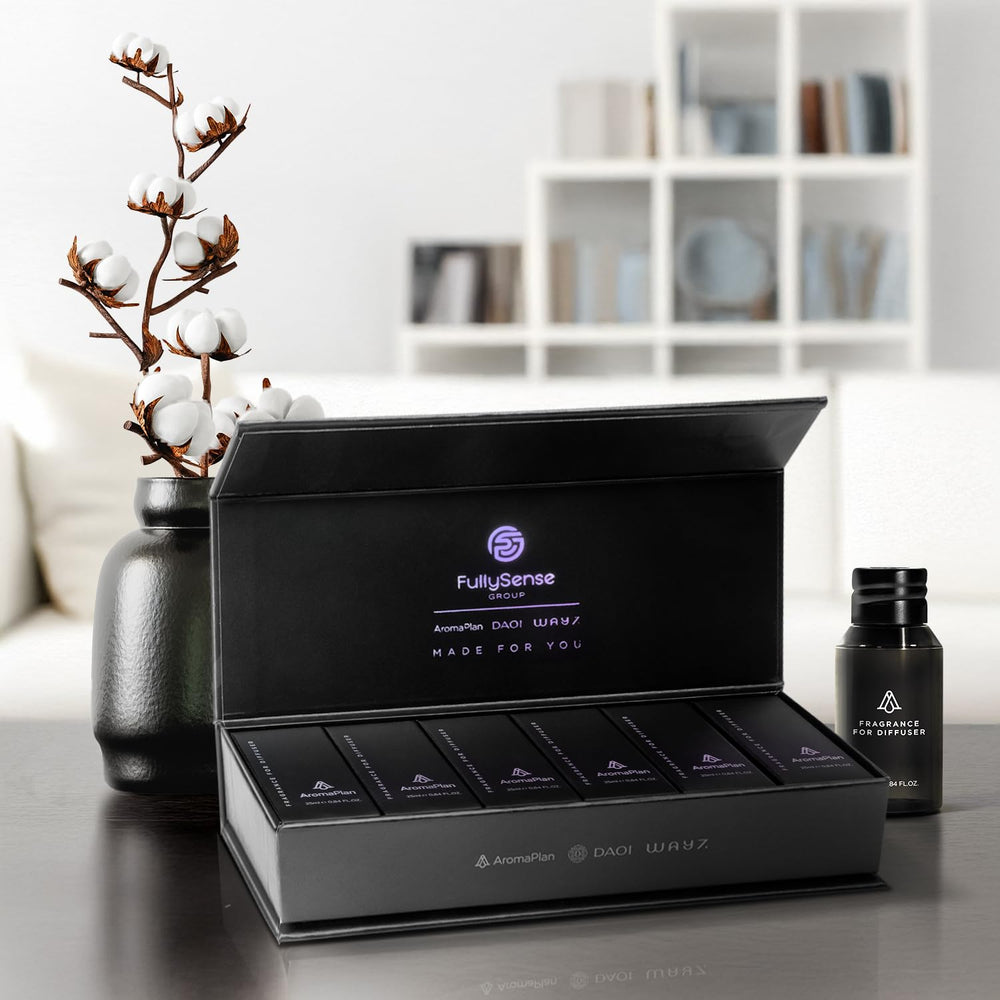 AROMAPLAN Gift-ready pack showcases elegant presentation.