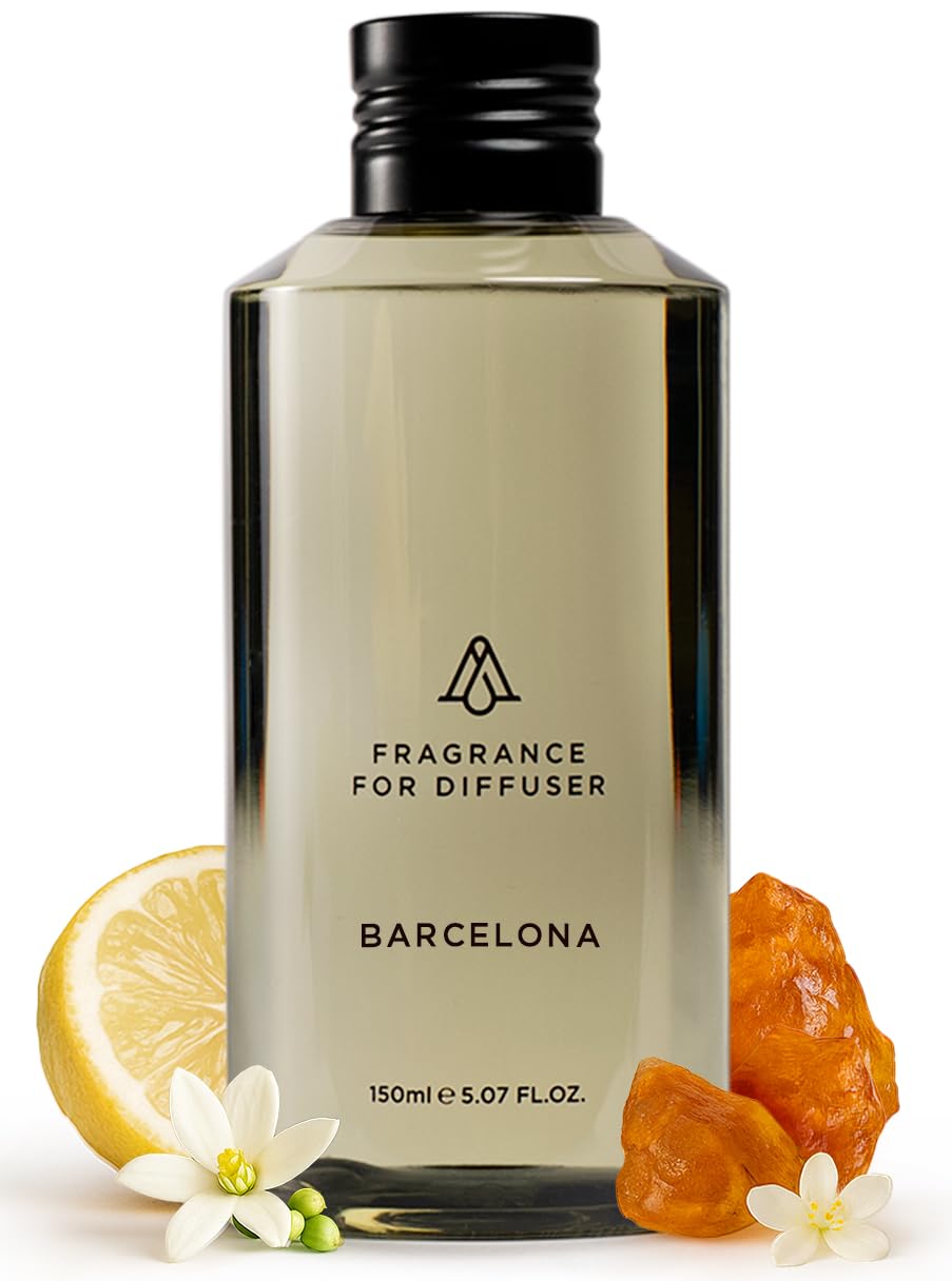 AROMAPLAN hotel-bottle-pour illustrates long-lasting scent for stylish spaces.