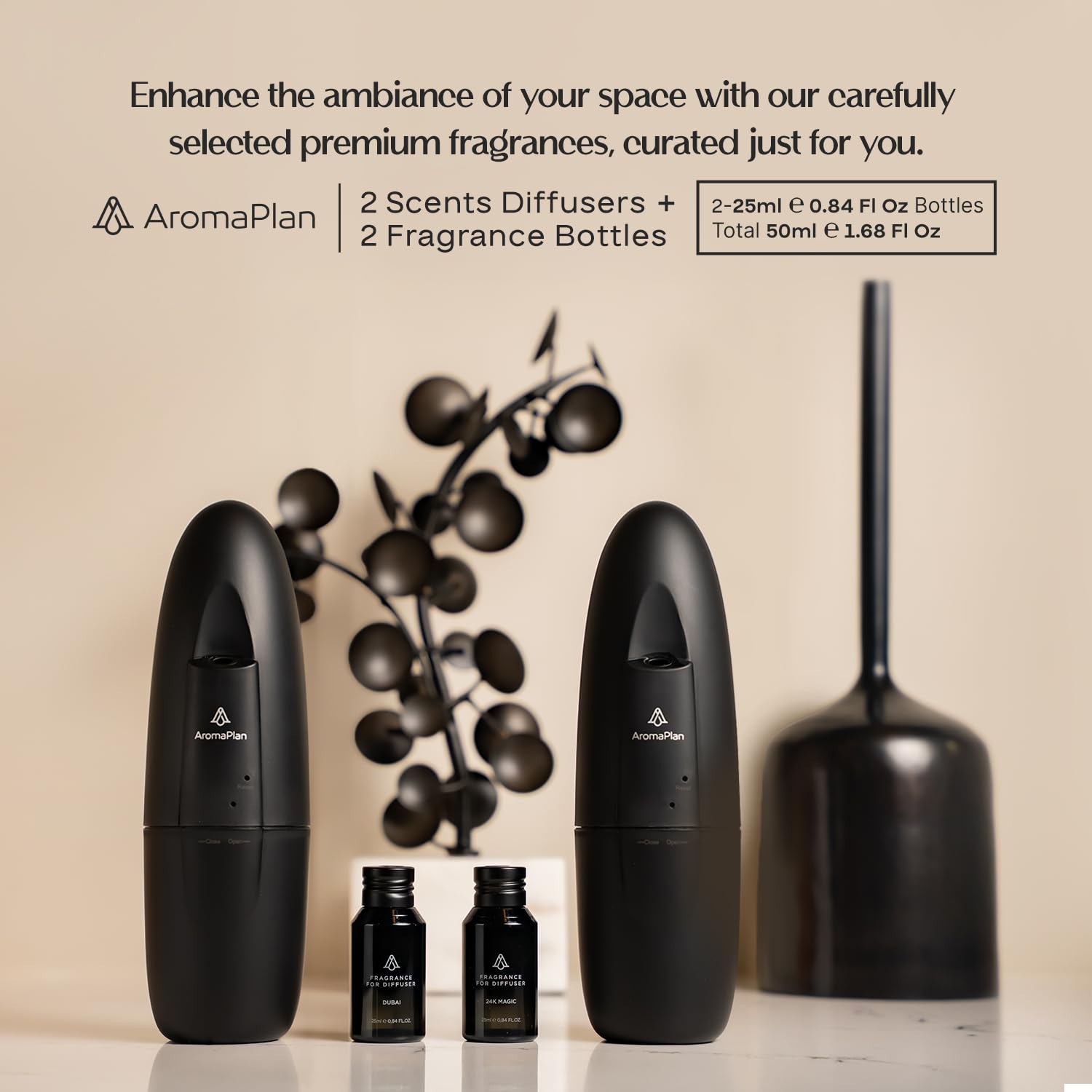 AROMAPLAN 24 Knights fragrance included for bold, inviting aroma