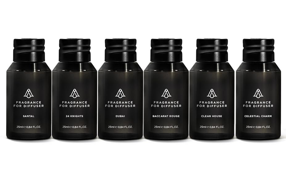 AROMAPLAN Santal bottle for warm living room ambience.