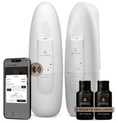 AROMAPLAN two-pack plug-in diffusers with Dubai and 24 Knights scent for expansive space fragrance