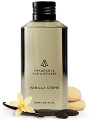 AROMAPLAN Vanilla Creme 5oz bottle for lasting fragrance in home, hotel, or spa