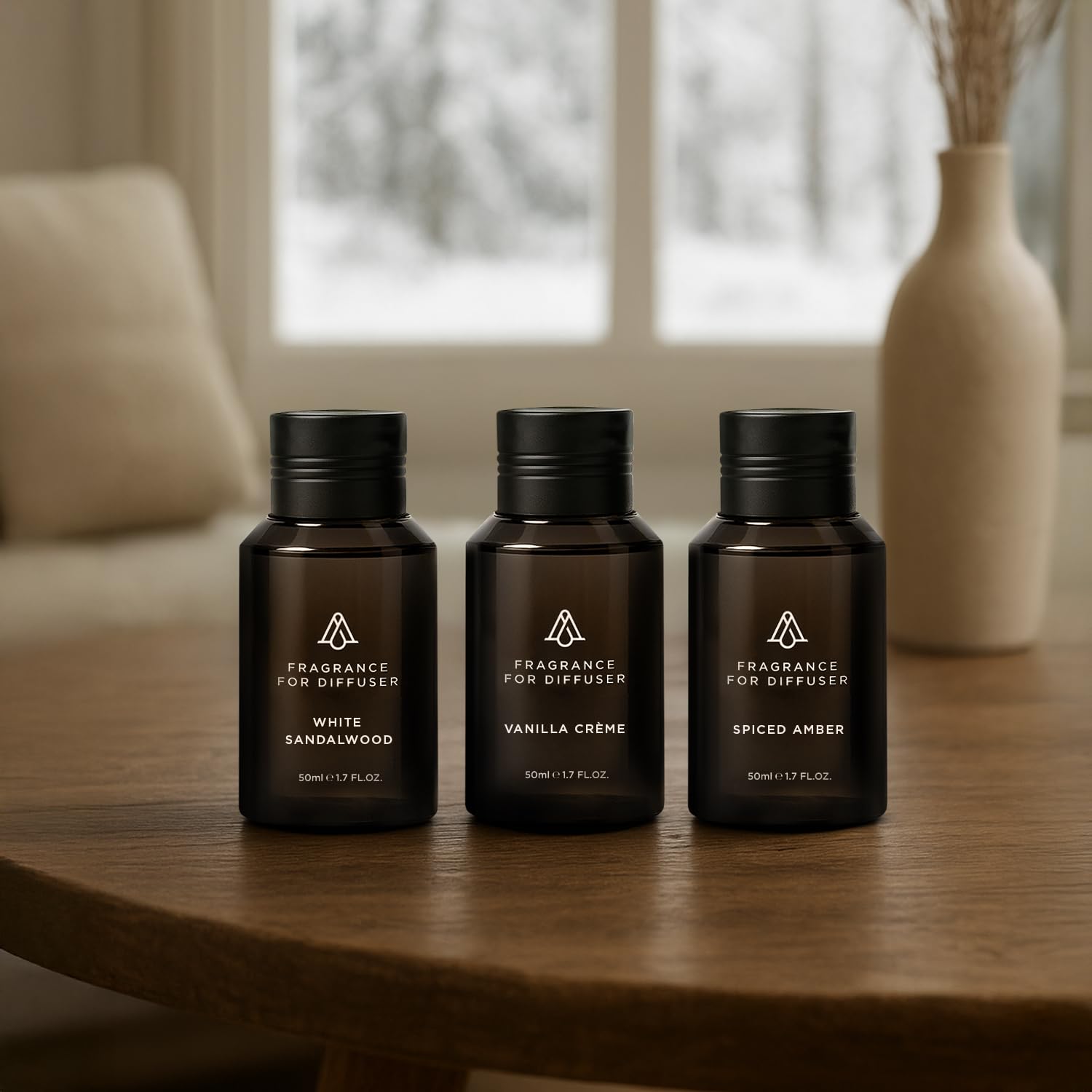 AROMAPLAN Winter Collection 3-pack packaging display enhances gifting appeal.