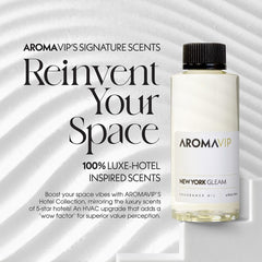 Aromar Ibiza Rhythms diffuser system setup demonstrates easy HVAC compatibility.