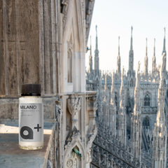 Aromar Milano fragrance oil packaging showcases premium design for easy diffusion in any room